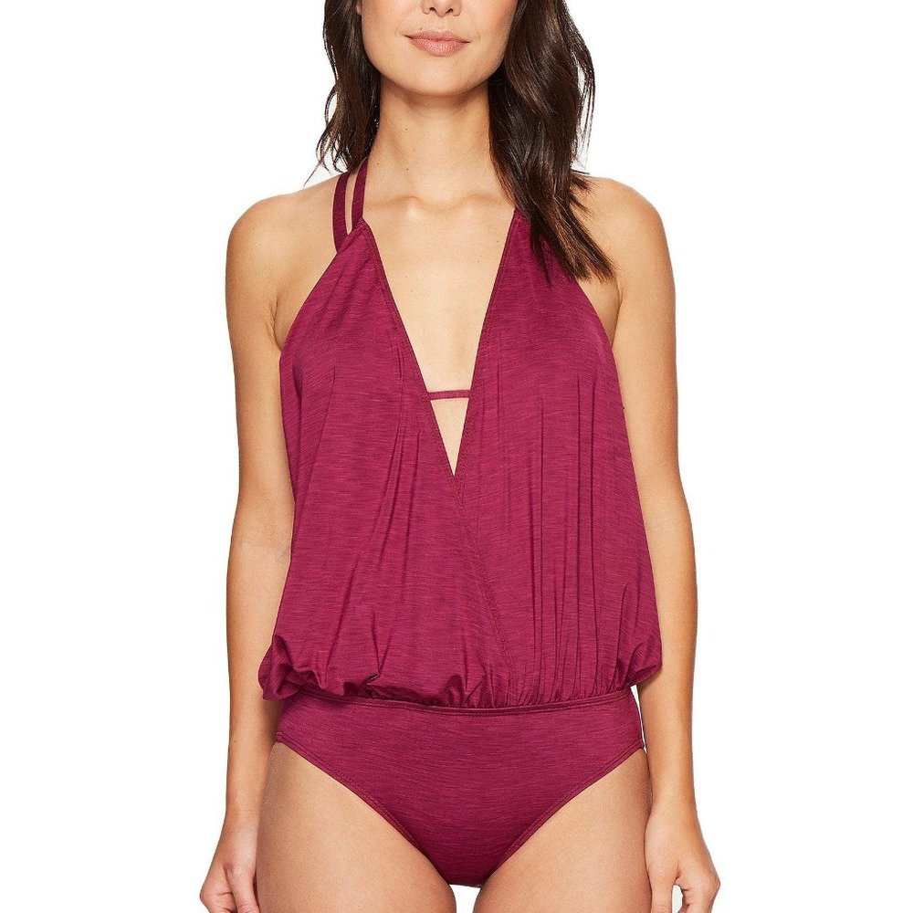 NWT ATHENA Floating One Piece Swimsuit S